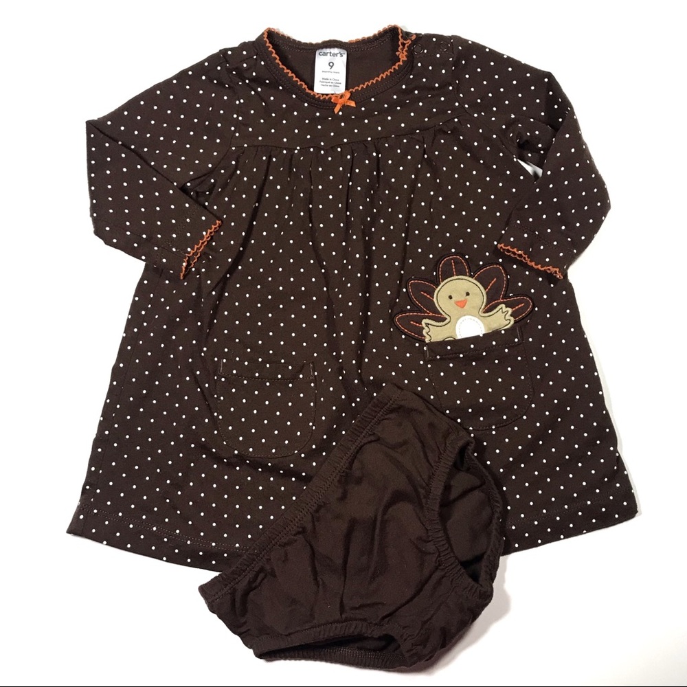 CARTER’S Polka Dots Dress & Panty